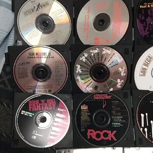 Various Artists CD Collection - Black and Silver